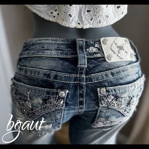 HTF Rare Style JE8309T4R Miss Me Straight Jeans  - 24